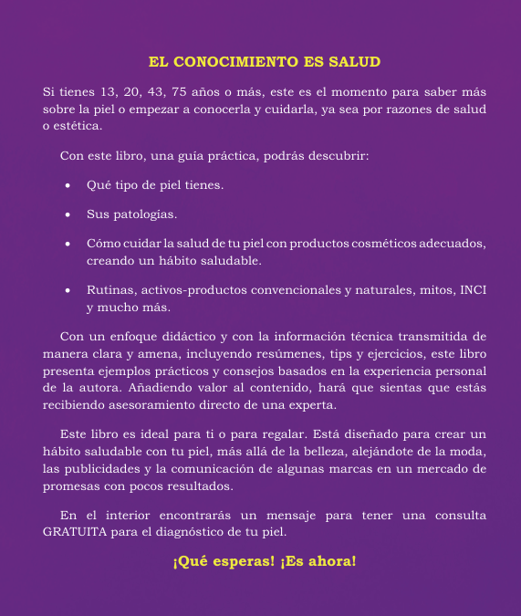 Portada del libro No compres moda, compra lo que tu piel necesita